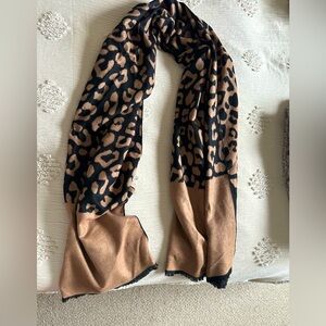 Leopard Print Scarf